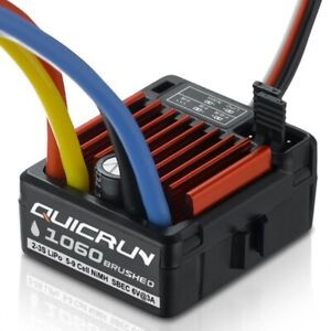 Hobbywing Quicrun 1060 Brushed ESC w/Deans Connector 2s-3s 30120203