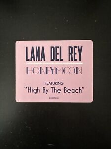 Replacement Hype Sticker for Lana Del Rey Honeymoon Standard & Red Edition Vinyl