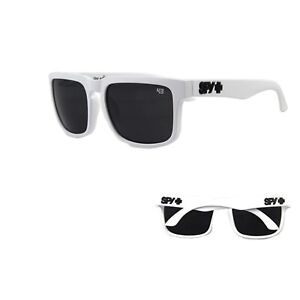 New Spy Sunglasses Men Classic Ken Block Unisex Square White-- NO BOX