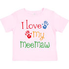 Inktastic I Love My MeeMaw Toddler T-Shirt Mee Maw Grandma Grandchild Grandkids