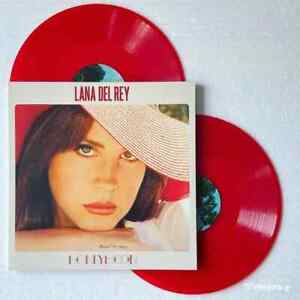 Super Rare Honeymoon Lana Del Rey red vinyl with different cover