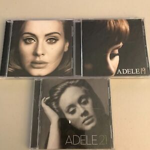 ADELE  -  3  CD LOT - USED CDs