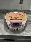 2008 Hello Kitty KT2028A AM/FM Radio Cassette Recorder CD Player Boombox Working