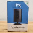 Ring Stick Up Cam Plug-In Indoor/Outdoor Security Camera - Black *NEW*