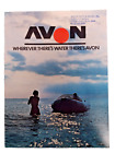 AVON Inflatable Boat Catalog, 1980's, Vintage