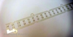 Replacement Clear Plastic Contact Strip Cover For SY22/35/55, V50, MO6 & Korg X3