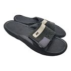 Vintage Nike Shoes Mens Size 8 Black 1990s Flip Flop Slides  Sandals Open Toe