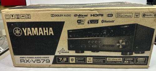 New ListingYamaha Natural Sound AV Receiver Model RX- V579 New, Open Box
