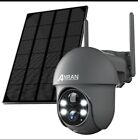 ANRAN Solar Wireless Security Camera System Battery Wifi 355° Outdoor Q1  Q1 Max