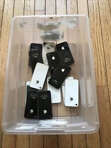 LOT OF 13  iPhone 4 Phone CRACKED FOR PARTS UNTESTED