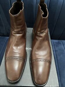 leather boots dress shoes men's