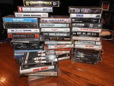 You Choose 60s-90s Classic Rock Cassettes - $2.99 Each - Great Artists
