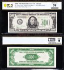 Awesome Crisp HIGH GRADE 1934 $500 Chicago FRN bill! PCGS 58! FREE SHIPPING!