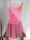 Dance  Costume Ferreira Peach 3 pc Lyrical Ferreira Pink XL Adult Contemporary L
