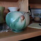 New ListingRare antique Roseville Art Pottery  Pine Cone Bowl, 261-6