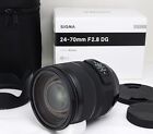 New ListingSIGMA [Mint in Box] 24-70mm F/2.8 DG OS HSM Art Lens for Canon With Case Hood