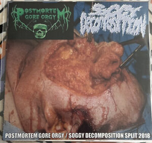 Postmortem Gore Orgy / Soggy Decomposition Split 2018 CD-R