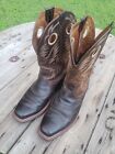 Ariat Heritage Roughstock 10002227 Mens Brown Leather Western Boots Size 11 D