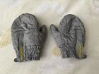 Patagonia Baby Puff Mitts 18-24 Months Gray Mittens 60551 Snow Ski Gloves