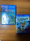 Putty Squad+Tearaway PlayStation PS Vita Games Lot New SEALED UPC Punched