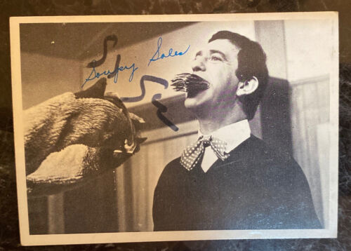 1965 Soupy Sales Trading Card 66 AUTOGRAPHED BY SOUPY SALES