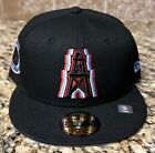 New Era Houston Oilers 59FIFTY Black Retro Triple Outline Fitted Hat Cap 7 3/8