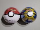 2 Pokemon TCG Pokeball Tins - 6 Booster Pack + 2 Coin - D21 (Cosmic Eclipse)