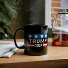 Trump 2024 Black Ceramic Coffee Mug, 11oz | Vote Donald Trump | Republican