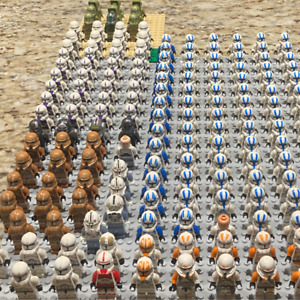 Lego Star Wars Prequel Minifigure Lot Clone Troopers Lego Geonotian Lego Gungan