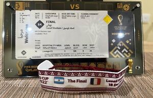 World Cup FiFa Qatar 2022 Final Match (Argentina – France) Hospitality Ticket.