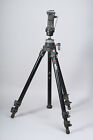 BOGEN/MANFROTTO 3221 TRIPOD WITH 3265 JOYSTICK GRIP ACTION BALL HEAD