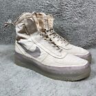 Nike Air Force 1 High Shell Sail Womens Size 9 Sneakers Shoes Desert Sand
