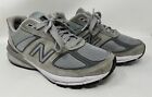 NEW BALANCE 990v5 Men Size 9 D Gray Athletic Running Suede Shoes Sneakers