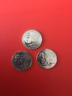 2022-PDS American Women Quarter 3-Coins-Nina Otero-Warren - From BU Mint Rolls