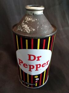 Replica Repainted Dr Pepper Cone Top Beer Can 10 2 4 Dallas Texas 12 Ounce