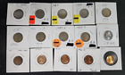 Nickels and Cents Variety Coin Lot - 15 Coins - SEE DESCRIPTION (#01)