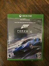 Forza Motorsport 6 - Ten Year Anniversary Edition (Microsoft Xbox One, 2015)