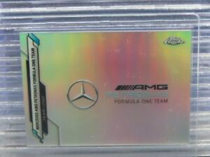 2020 Topps Chrome F1 Mercedes AMG Petronas Formula One Team Refractor #112
