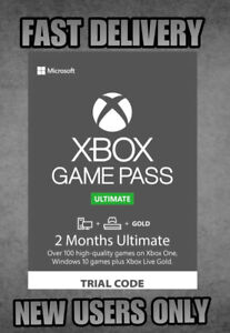Xbox Ultimate Game Pass 2 Month Trial Code ⚡️FAST DELIVERY⚡️