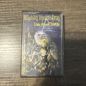 Cassette Tape - Iron Maiden Live After Death (1985 Capitol Records)