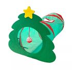 NEW Woof Pet Products Meow Pop Up Christmas Tree Tunnel with Teaser Toy for Cats
