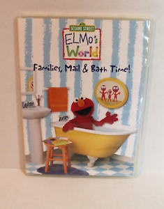 Elmo's World: Families, Mail & Bath Time! DVD Sesame Street DVD for Children