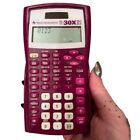 Texas Instruments TI-30X IIS Pink Fuchsia Scientific Calculator With Cover