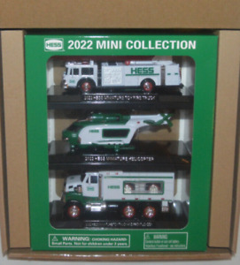 2022 Hess Mini Truck Collection Set of 3 Vehicles