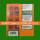 10pcs  OKE SCMT120412-OTM OP1215 CNC Tools Carbide Inserts Original