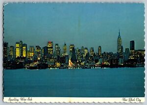 New York NY - Residents of Weehawken, Sparkling West Side - Vintage Postcard 4x6