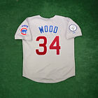 Kerry Wood 1998 Chicago Cubs Men's Grey Road Jersey w/ 