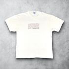 Vintage 90s Nirvana NIN Twin Peaks Bjork Crash Bandicoot Promo T-Shirt White L