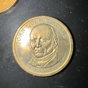 RARE Presidential Dollar Coin 6th President John Quincy Adams,  2008 P Mint