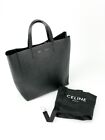 CELINE Cabas Tote small, black leather, great condition!